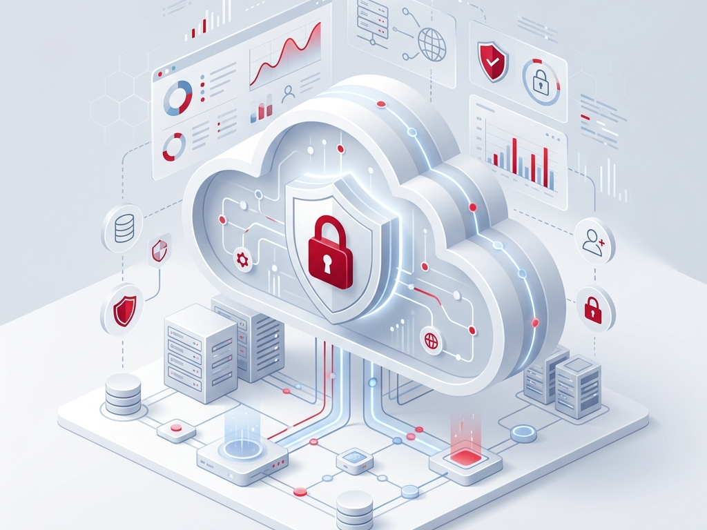 セキュアなクラウドインフラのイメージ